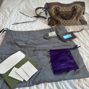 Balenciaga X Gucci Neo Classic City bag
